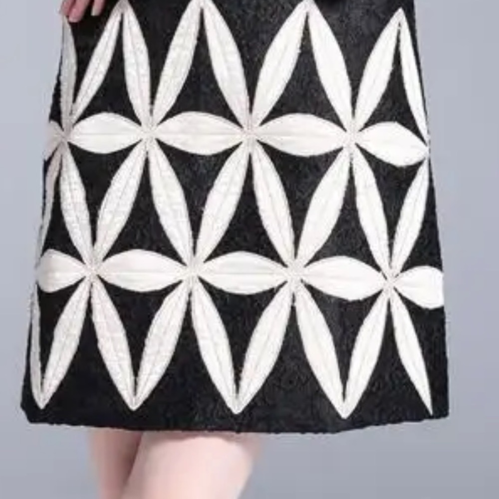 The Gerty Brocade Dress - Picture 5 of 11